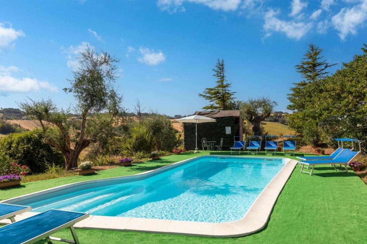 La Meriggia Agriturismo- Ampio Appartamento Con Terrazza Esclusiva アンコーナ エクステリア 写真